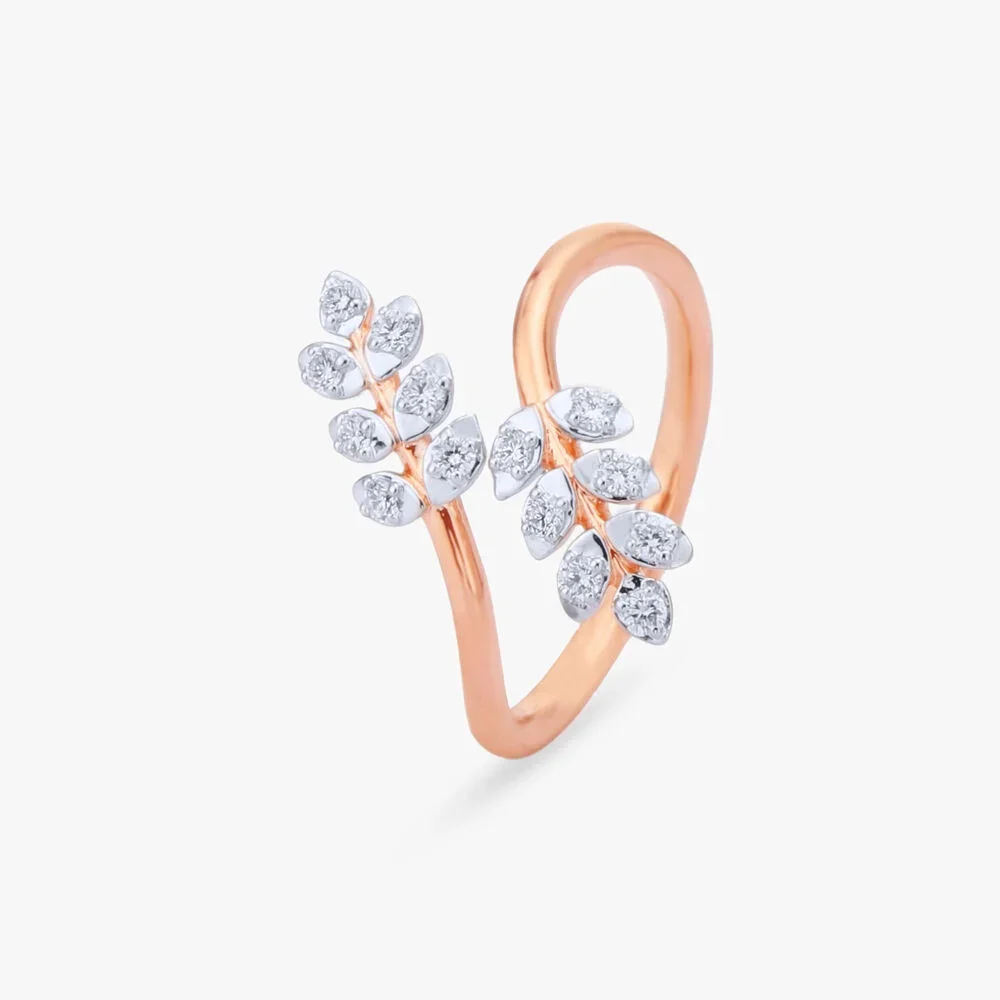 Timeless Blossom Diamond Finger Ring