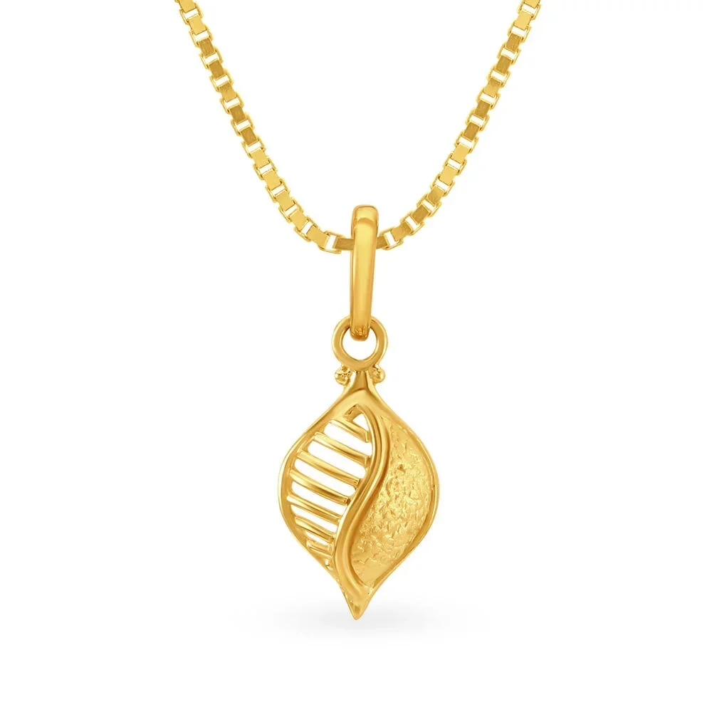 Festive Gold Pendant